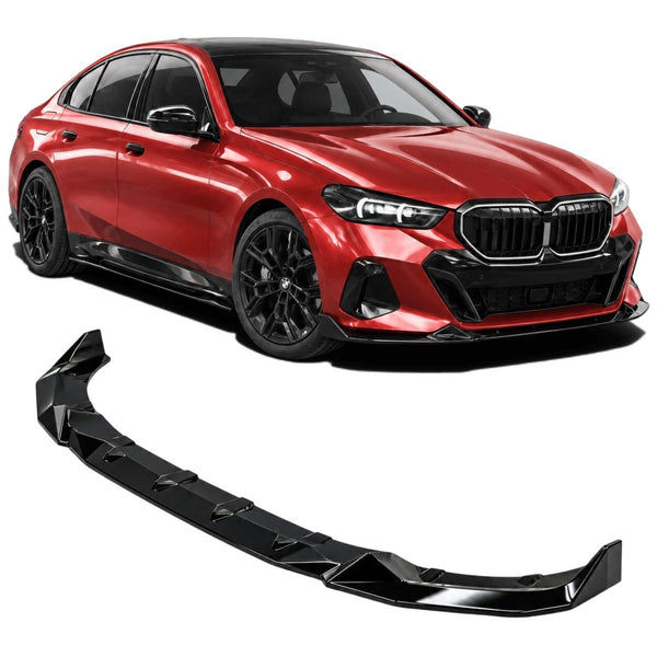 Splitter Delantero BMW Serie 5 G60 / G61 M Sport (2023+) - APEX Negro Brillo