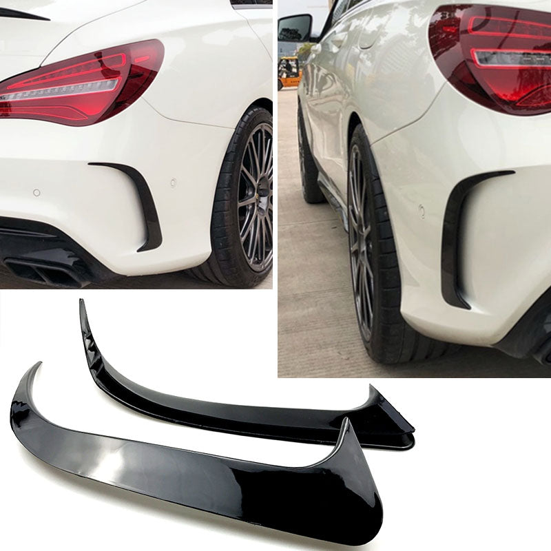 Front Bumper Canards Mercedes CLA C117 AMG Line (2013-2019)