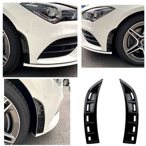 Molduras de Entrada de Ar Mercedes CLA C118 / X118 AMG Line (2019+) - GCP Preto Brilhante