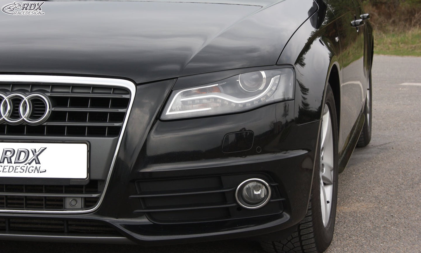 Headlight Covers for AUDI A4 B8, B81, 8K (2008-2011) - RDX - RDX - RDSB149