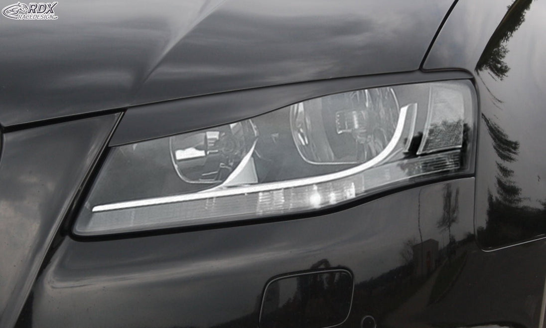 Headlight Covers for AUDI A4 B8, B81, 8K (2008-2011) - RDX - RDX - RDSB149