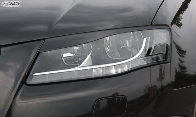 Headlight Covers for AUDI A4 B8, B81, 8K (2008-2011) - RDX - RDX - RDSB149