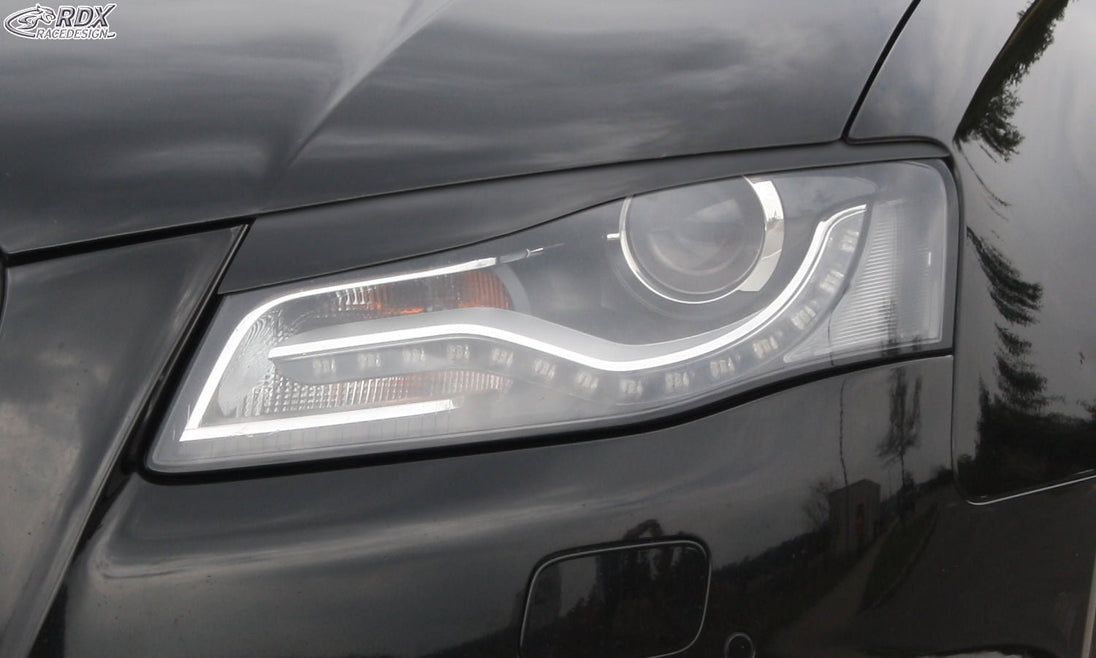 Headlight Covers for AUDI A4 B8, B81, 8K (2008-2011) - RDX - RDX - RDSB149