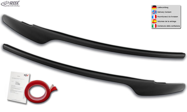 Headlight Covers for AUDI A4 B8, B81, 8K Facelift (2011-2015) Light Brows - RDX - RDX - RDSB150