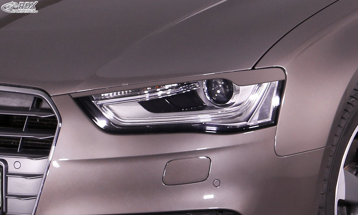 Headlight Covers for AUDI A4 B8, B81, 8K Facelift (2011-2015) Light Brows - RDX - RDX - RDSB150
