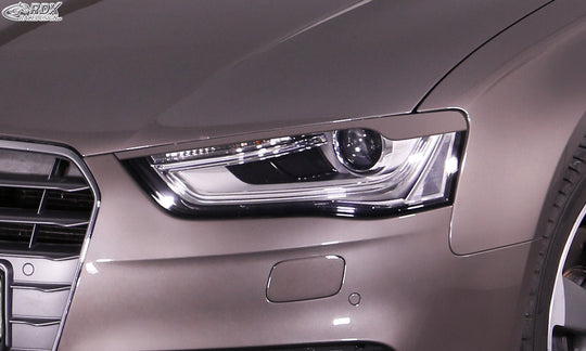 Headlight Covers for AUDI A4 B8, B81, 8K Facelift (2011-2015) Light Brows - RDX - RDX - RDSB150