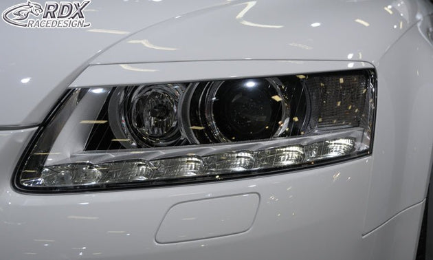 Headlight Covers for AUDI A6 4F 2004-2008 - RDX - RDSB053