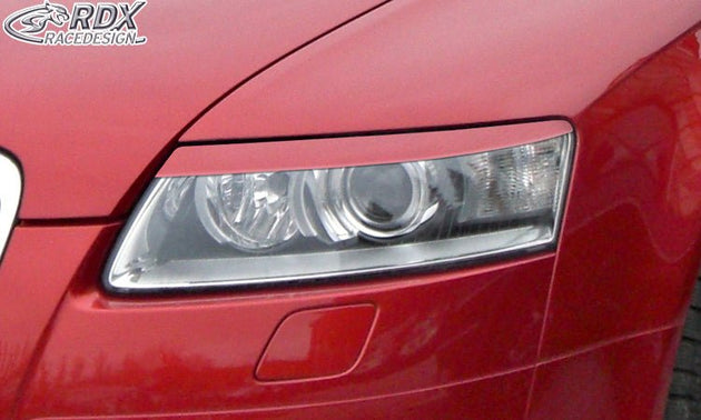 Headlight Covers for AUDI A6 4F 2004-2008 - RDX - RDSB053
