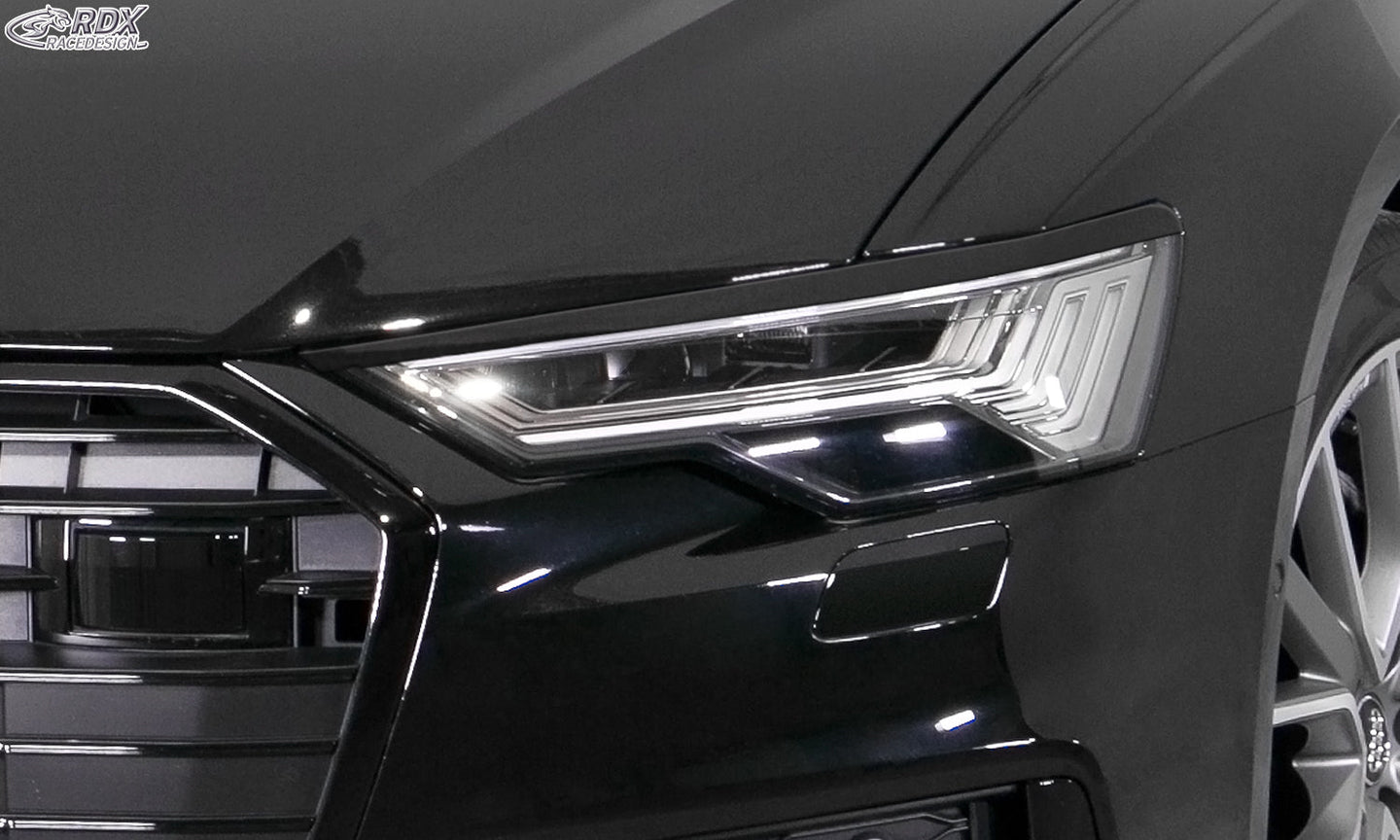 Headlight Covers for AUDI A6 4K C8 2F (2018+) Light Brows RDX - RDX - RDSB160