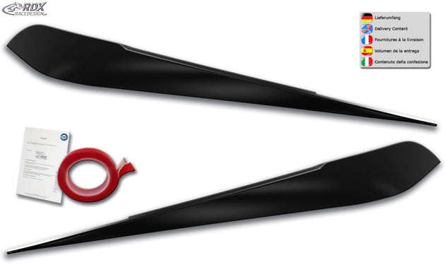 Headlight Covers for BMW 1-series (F20 / F21 / 2011+), for Halogen, Light Brows RDX - RDX - RDSB206