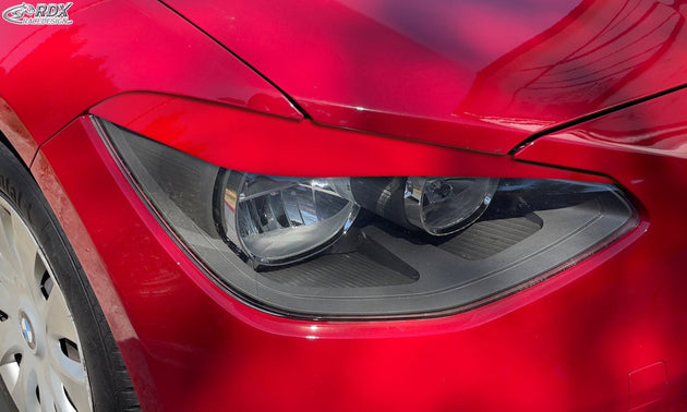 Headlight Covers for BMW 1-series (F20 / F21 / 2011+), for Halogen, Light Brows RDX - RDX - RDSB206