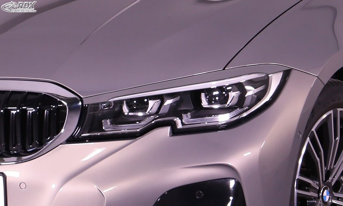 Headlight Covers for BMW 3-series G20 G21 Light Brows - RDX - RDSB163