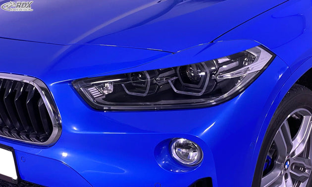 Headlight Covers for BMW X2 (F2X / F39 / 2017+) Light Brows RDX - RDX - RDSB186