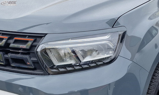 Headlight Covers for DACIA Duster 2 SR (Mod. 2018-2024) Light Brows - RDX - RDX - RDSB219