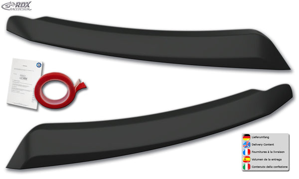 Headlight Covers for DACIA Duster 2 SR (Mod. 2018-2024) Light Brows - RDX