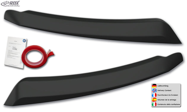 Headlight Covers for DACIA Duster 2 SR (Mod. 2018-2024) Light Brows - RDX - RDX - RDSB219
