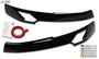 Headlight Covers for DACIA Duster 3 DJF (Mod. 2024-present) & Bigster DJF (Mod. 2025-present) black highgloss Light Brows - RDX - RDX - RDSB229-GZD
