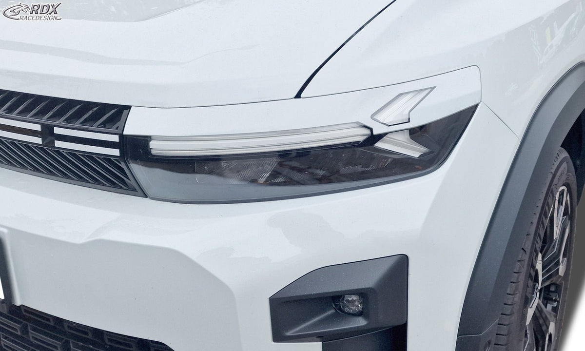 Headlight Covers for DACIA Duster 3 DJF (Mod. 2024-present) & Bigster DJF (Mod. 2025-present) Light Brows - RDX - RDSB229