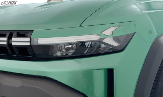 Headlight Covers for DACIA Duster 3 DJF (Mod. 2024-present) & Bigster DJF (Mod. 2025-present) Light Brows - RDX - RDSB229
