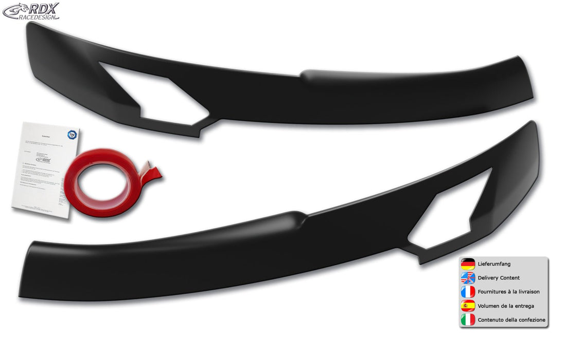Headlight Covers for DACIA Duster 3 DJF (Mod. 2024-present) & Bigster DJF (Mod. 2025-present) Light Brows - RDX - RDSB229