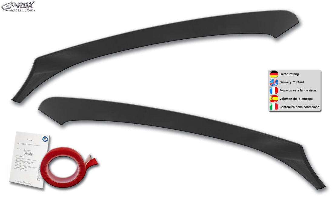 Headlight Covers for MERCEDES Citan (W415 / X / 2012+) Light Brows - RDX - Headlight Covers - RDX - RDSB208