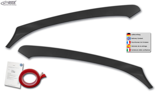 Headlight Covers for MERCEDES Citan (W415 / X / 2012+) Light Brows - RDX - Headlight Covers - RDX - RDSB208