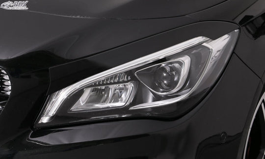 Headlight Covers for MERCEDES CLA (245 G / C117 / X117 / 2016-2019) Light Brows RDX - RDX - RDSB218