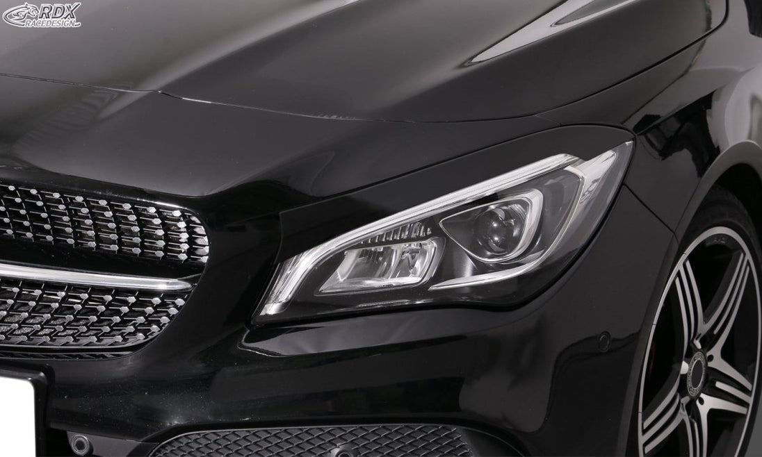 Headlight Covers for MERCEDES CLA (245 G / C117 / X117 / 2016-2019) Light Brows RDX - RDX - RDSB218