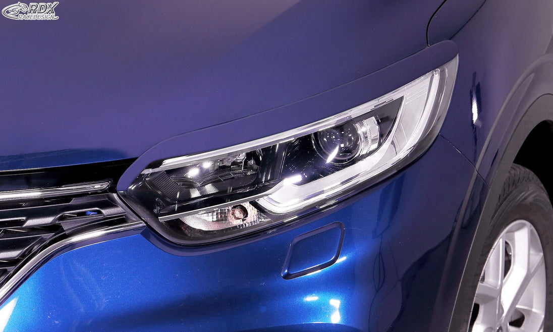 Headlight Covers for RENAULT Kadjar (RFE / 2015+) Light Brows - RDX - Headlight Covers - RDX - RDSB195