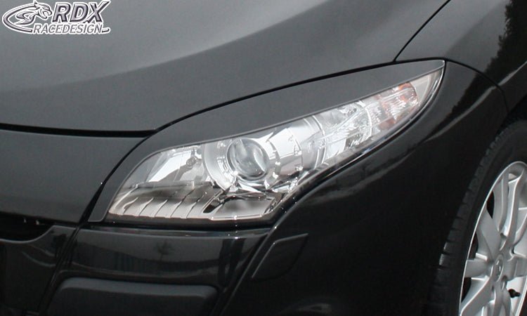 Headlight Covers for RENAULT Megane 3 2008-2013 - RDX - Headlight Covers - RDX - RDSB128