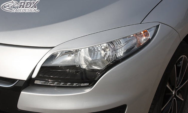 Headlight Covers for RENAULT Megane 3 2008-2013 - RDX - Headlight Covers - RDX - RDSB128