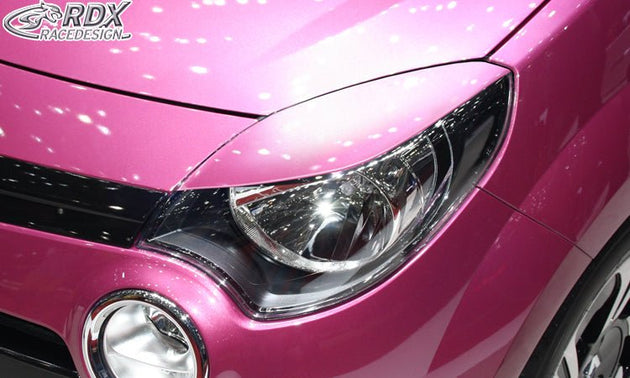 Headlight Covers for RENAULT Twingo 2 Phase 2 2012-2014 - RDX - Headlight Covers - RDX - RDSB127