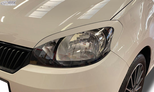 Headlight Covers for SKODA Citigo Light Brows - RDX - Headlight Covers - RDX - RDSB136