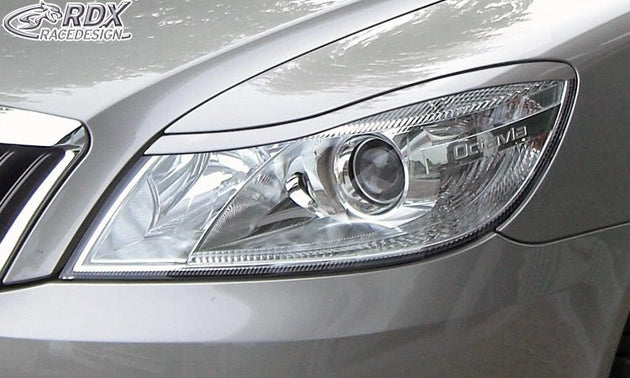 Headlight Covers for SKODA Octavia 2 / 1Z Facelift 2008+ - RDX - Headlight Covers - RDX - RDSB092