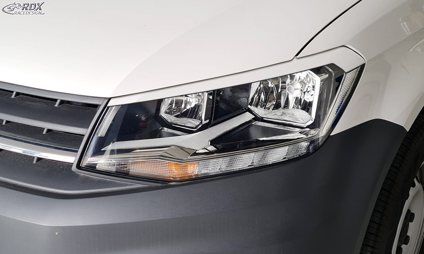 Headlight Covers for VW Caddy 2K / 2KN / 2015+) Light Brows - RDX - RDX - RDSB197