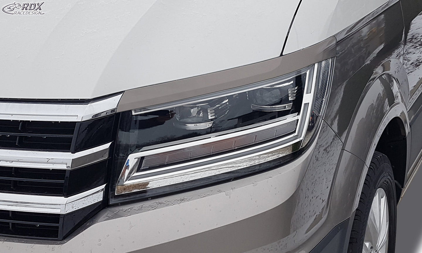 Headlight Covers for VW Crafter & MAN TGE (2017+) Light Brows - RDX - RDX - RDSB177