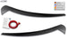 Headlight Covers for VW ID.3 ID3 E1 Light Brows - RDX - RDX - RDSB182