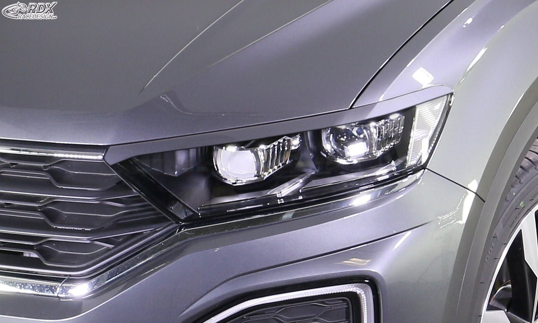 Headlight Covers for VW T-Roc (A1 / 2017+) Light Brows - RDX - RDX - RDSB181