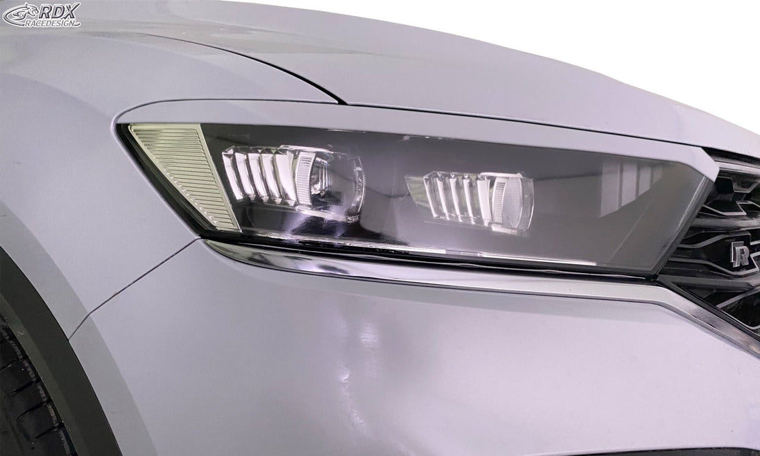 Headlight Covers for VW T-Roc (A1 / 2017+) Light Brows - RDX - RDX - RDSB181