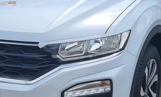 Headlight Covers for VW T-Roc (A1 / 2017+) Light Brows - RDX - RDX - RDSB181