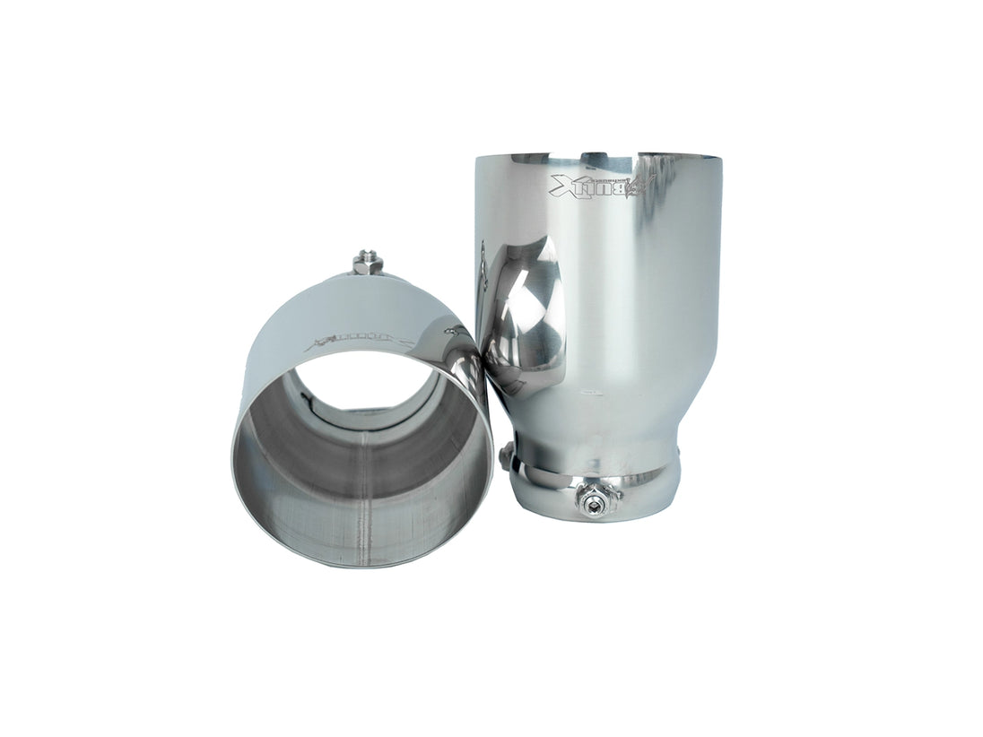 Exhaust Tips, Universal – Bull-X Round 100 / 114 / 125 mm (Set of 2) – image 2