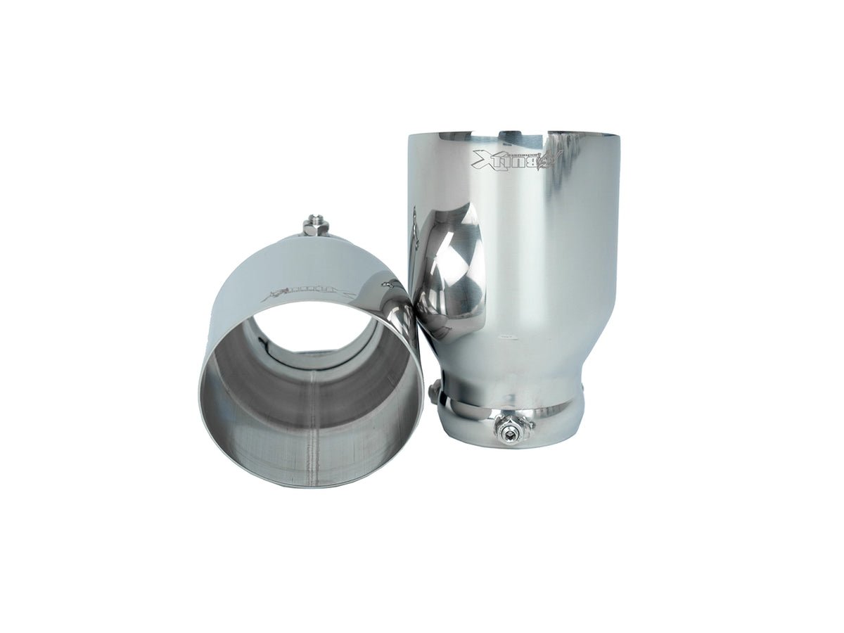 Exhaust Tips, Universal – Bull-X Round 100 / 114 / 125 mm (Set of 2) – image 2