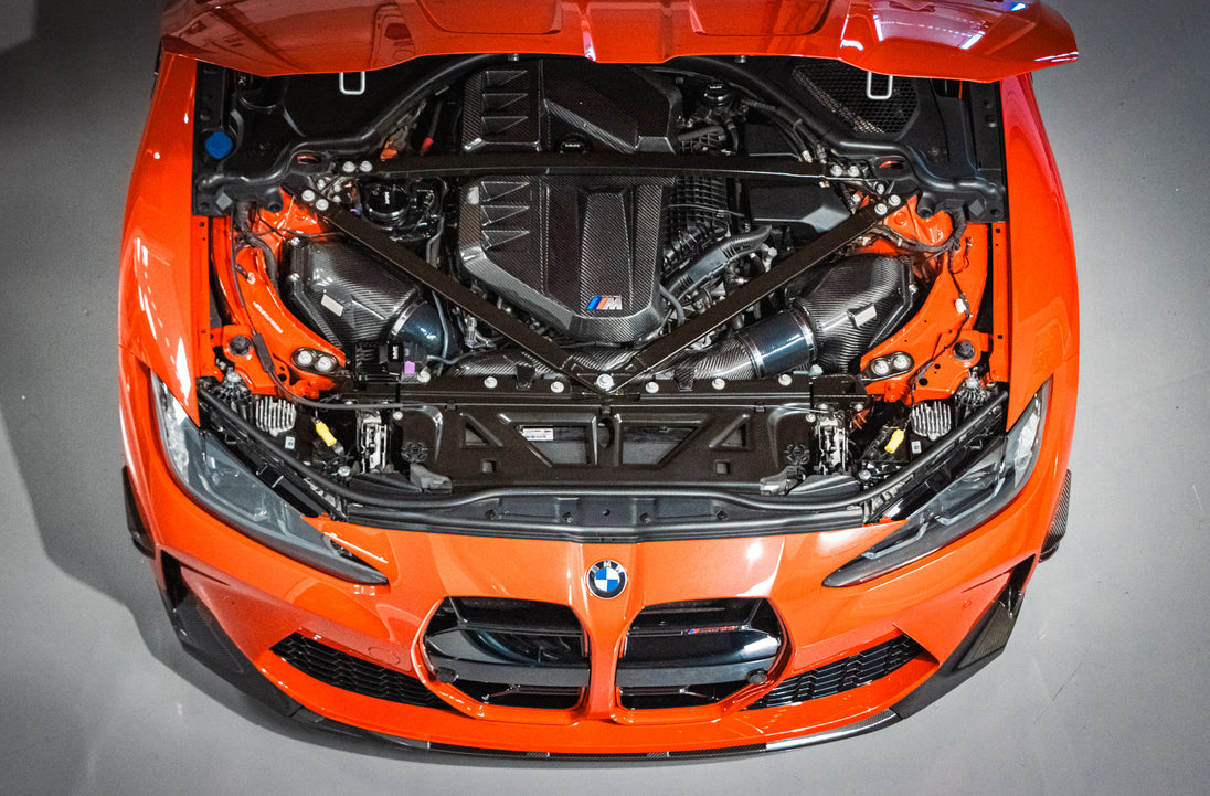 Carbon Fibre Intake Kit + Engine Cover BMW M2 / M3 / M4 G8X S58 – Pipercross AirMax PK445FULL – image 3