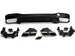 Rear Diffuser + Exhaust Tips Mercedes GLE W166 AMG Line (2015-2019) – Black / Chrome – view 2