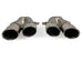 Rear Diffuser + Exhaust Tips Mercedes C-Class W206 / S206 AMG Line (2021+) – Black / Chrome – view 5