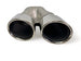 Rear Diffuser + Exhaust Tips Mercedes C-Class W206 / S206 AMG Line (2021+) – Black / Chrome – view 6