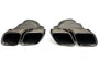 Rear Diffuser + Exhaust Tips Mercedes GLE W167 AMG Line (2019-2023) – Black / Chrome – view 4