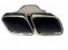 Rear Diffuser + Exhaust Tips Mercedes GLE W167 AMG Line (2019-2023) – Black / Chrome – view 6