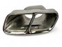 Rear Diffuser + Exhaust Tips Mercedes CLA C117 / X117 AMG Line (2013-2019) – Black / Chrome – view 7