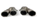 Rear Diffuser + Exhaust Tips Mercedes C-Class C205 / A205 AMG Line (2014-2021) – Black / Chrome – view 5